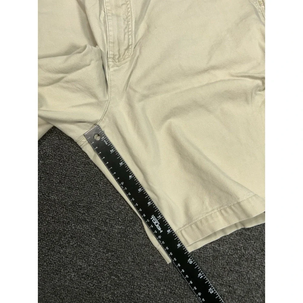 Vintage Patagonia‎ Organic Cotton Shorts Men 38 (Fits 36) Embroidered Khaki 9